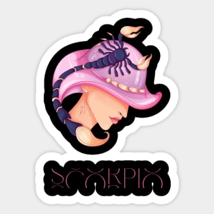 Scorpio Zodiac Sticker